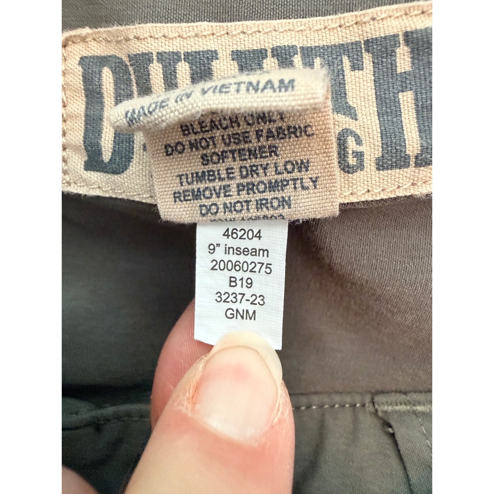 Duluth Trading Co Cargo Shorts Mens 38 Gunmetal Flex Dry on the Fly 9 Inseam - Picture 5 of 9